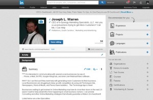 JosephLWarrens_LinkedInPage